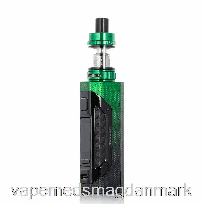 Vape Juice Smok Rigel Mini 80w Startsæt Sort Grøn